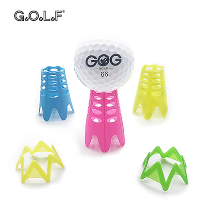 Portable Golf Tee Replacement Golf Mat Tees Golf Home Office Training Golf Tees Golf Ball Nail Simulator Sports Accessories