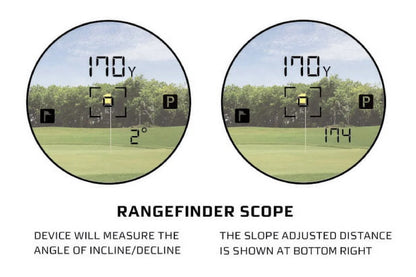 Callaway LS Slope Golf Laser Rangefinder, with Pulse Confirmation